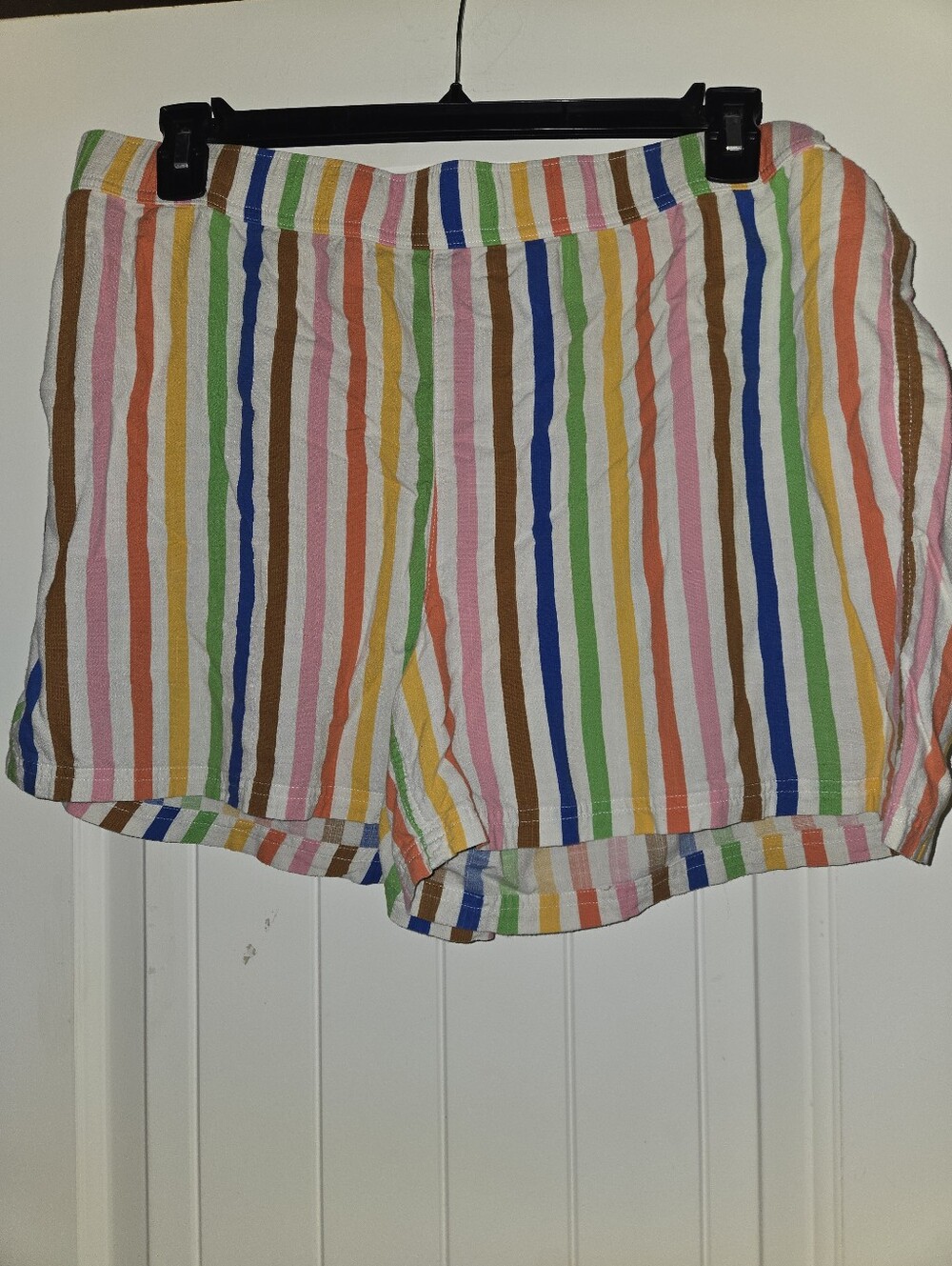 Men's Multicolor Stripe Swim Shorts